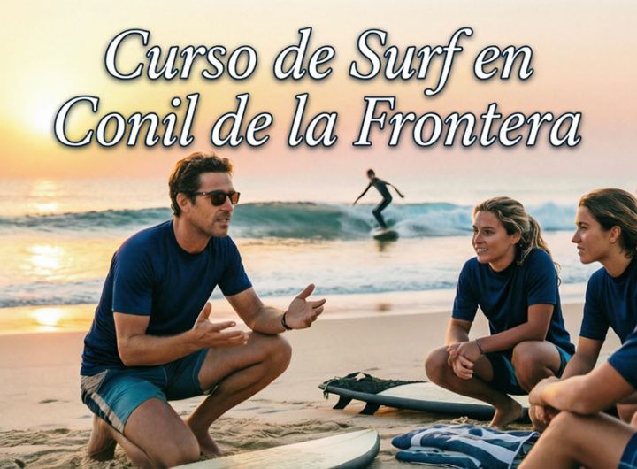 curso de surf en conil de la frontera