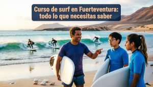 Curso de surf en Fuerteventura