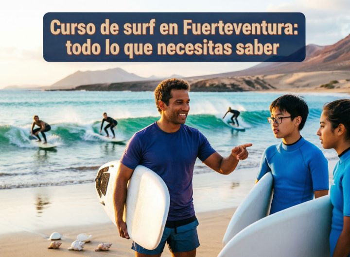 Curso de surf en Fuerteventura
