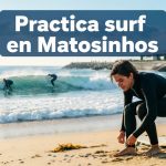 practica surf en Matosinhos