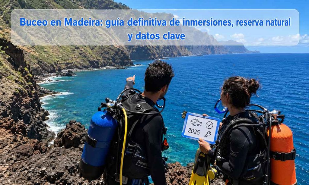 Buceo en madeira
