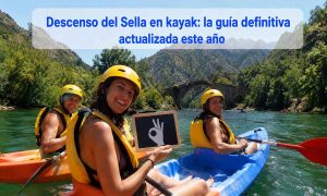 Descenso del Sella en kayak