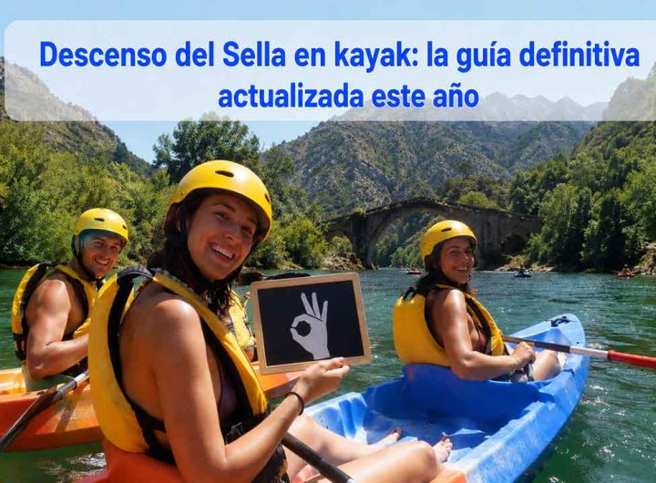 Descenso del Sella en kayak