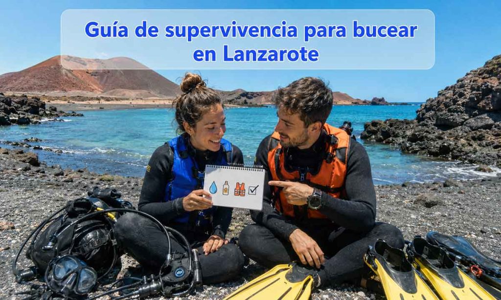 Guía de supervivencia para bucear en Lanzarote