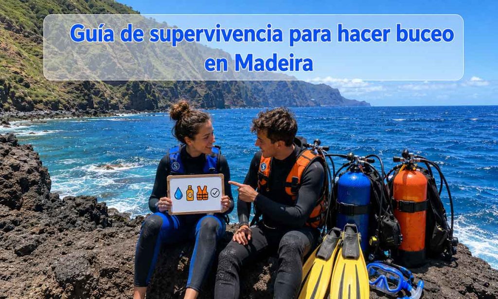 Guía de supervivencia para hacer buceo en Madeira