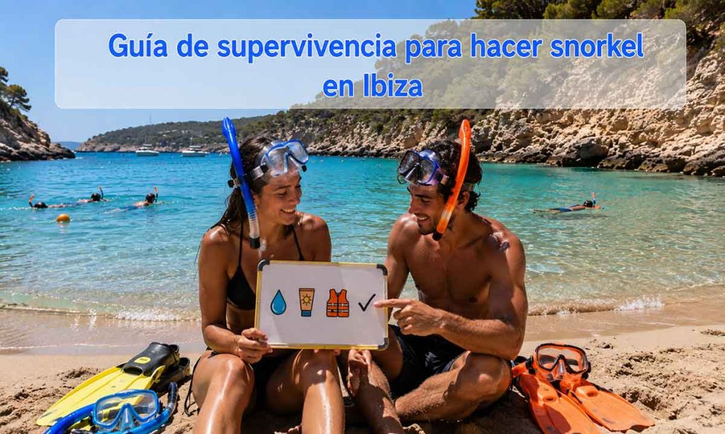 Guía de supervivencia para hacer snorkel en Ibiza