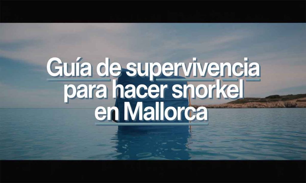 Guía de supervivencia para hacer snorkel en Mallorca
