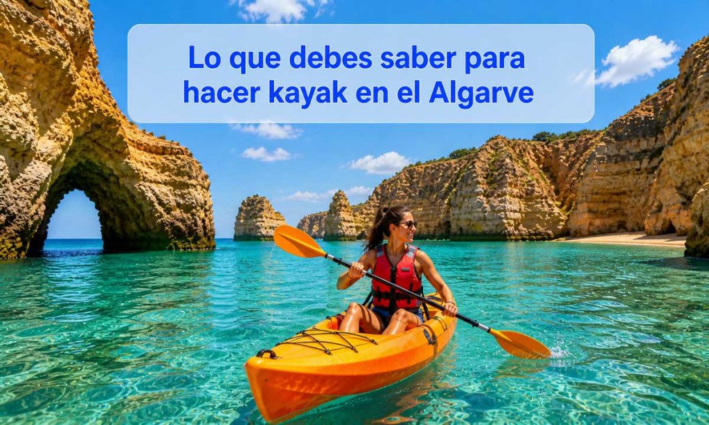 Kayak en el Algarve