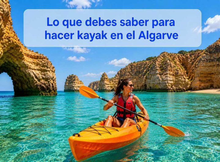Kayak en el Algarve