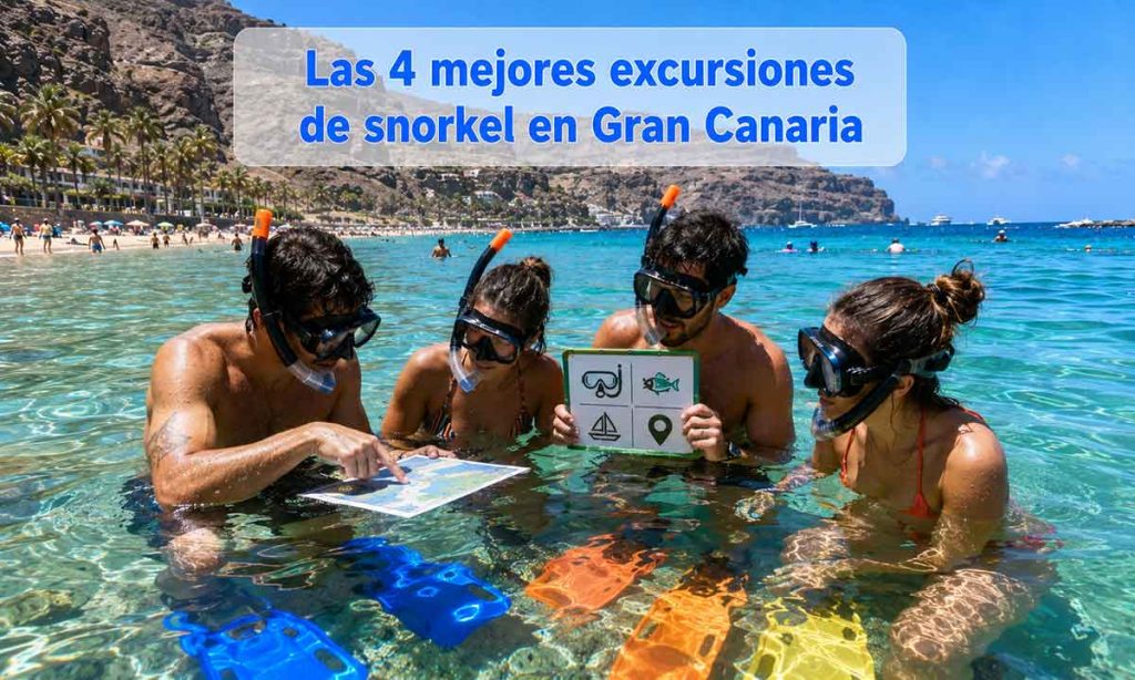 Las 4 mejores excursiones de snorkel en Gran Canaria