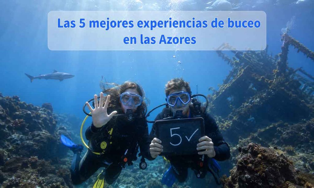 Las 5 mejores experiencias para bucear en las Azores