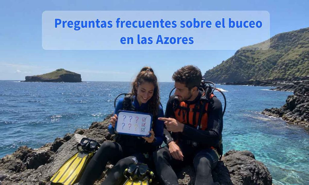 Preguntas frecuentes sobre el buceo en las Azores