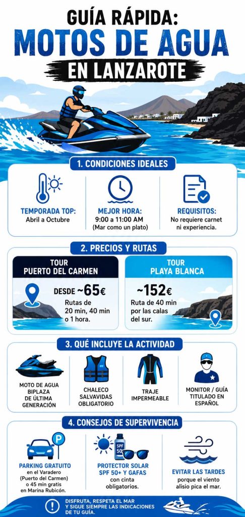 jet shi en lanzarote infografía