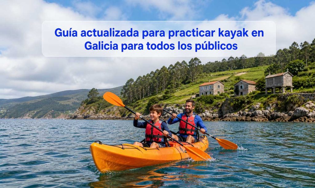 kayak en Galicia