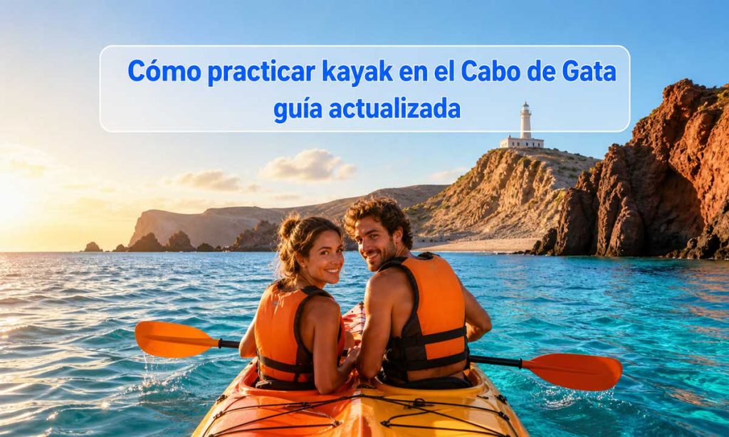 kayak en el Cabo de Gata