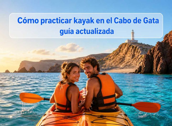 kayak en el Cabo de Gata