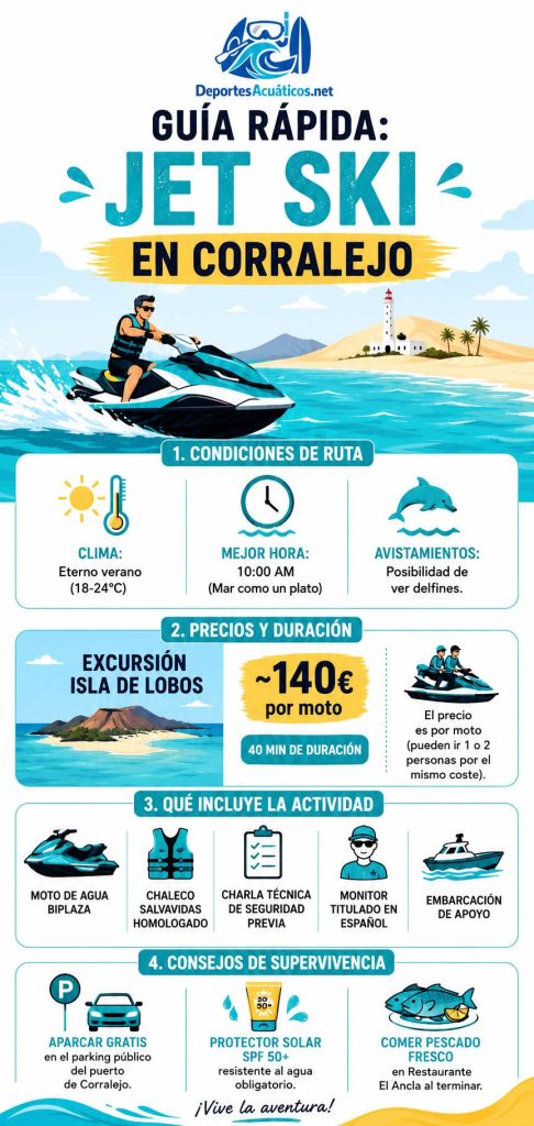 motos de agua en Corralejo