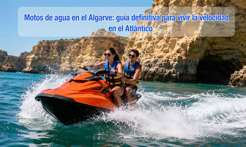 motos de agua en el Algarve