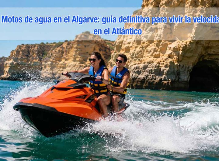 motos de agua en el Algarve