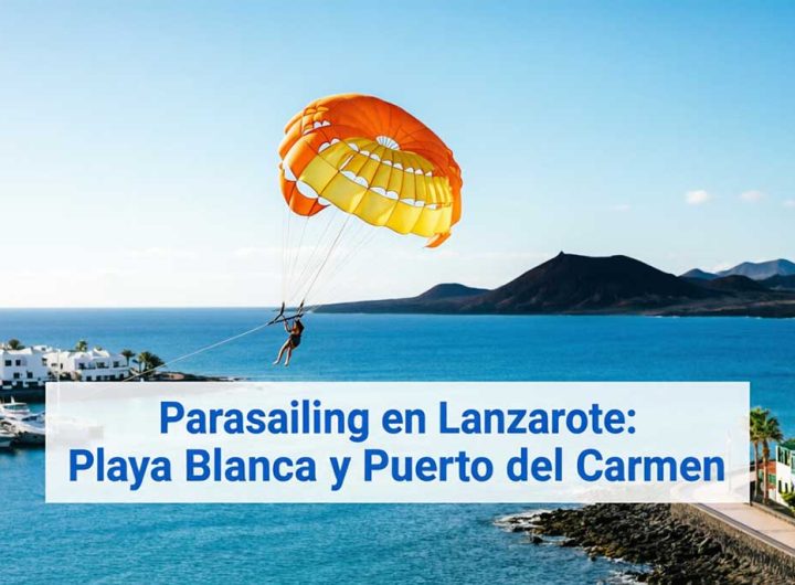 parasailing en lanzarote