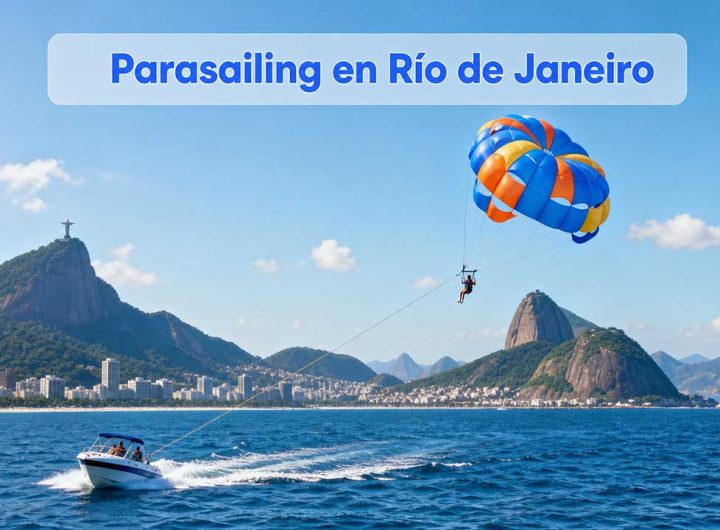 parasailing en río de janeiro
