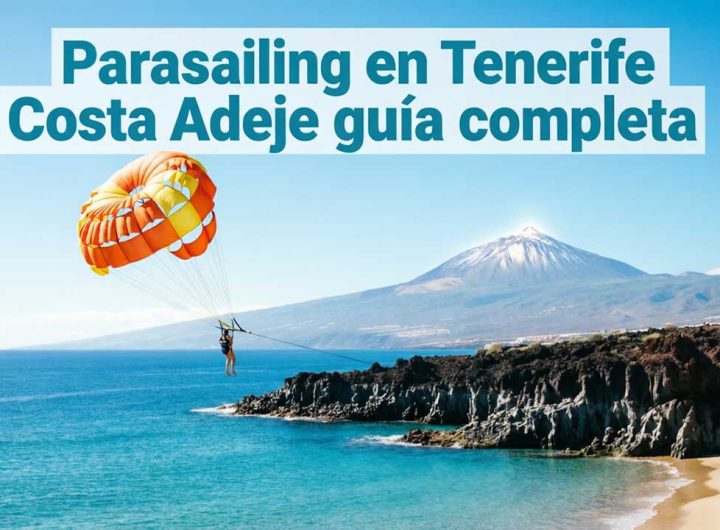 parasailing en tenerife costa adeje